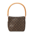 Shoulder Bag Looping MM Brown Monogram Canvas