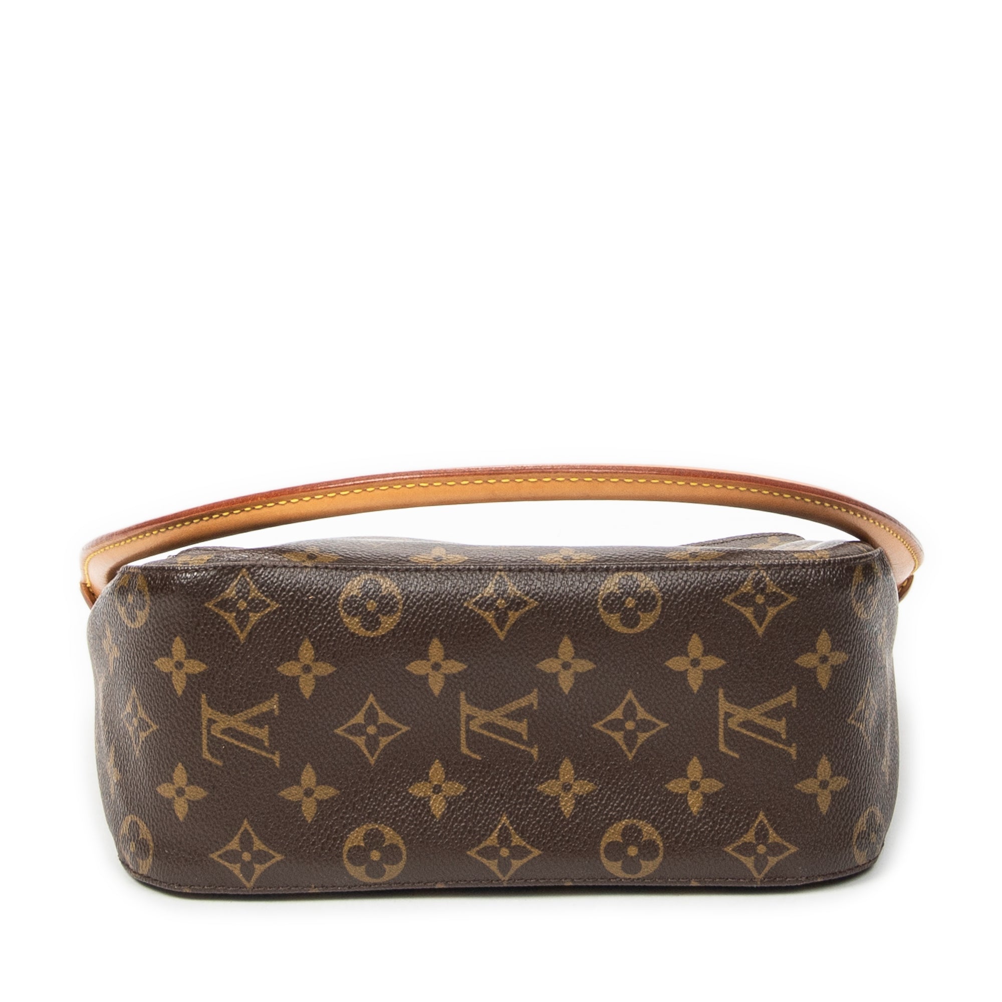 Shoulder Bag Looping MM Brown Monogram Canvas
