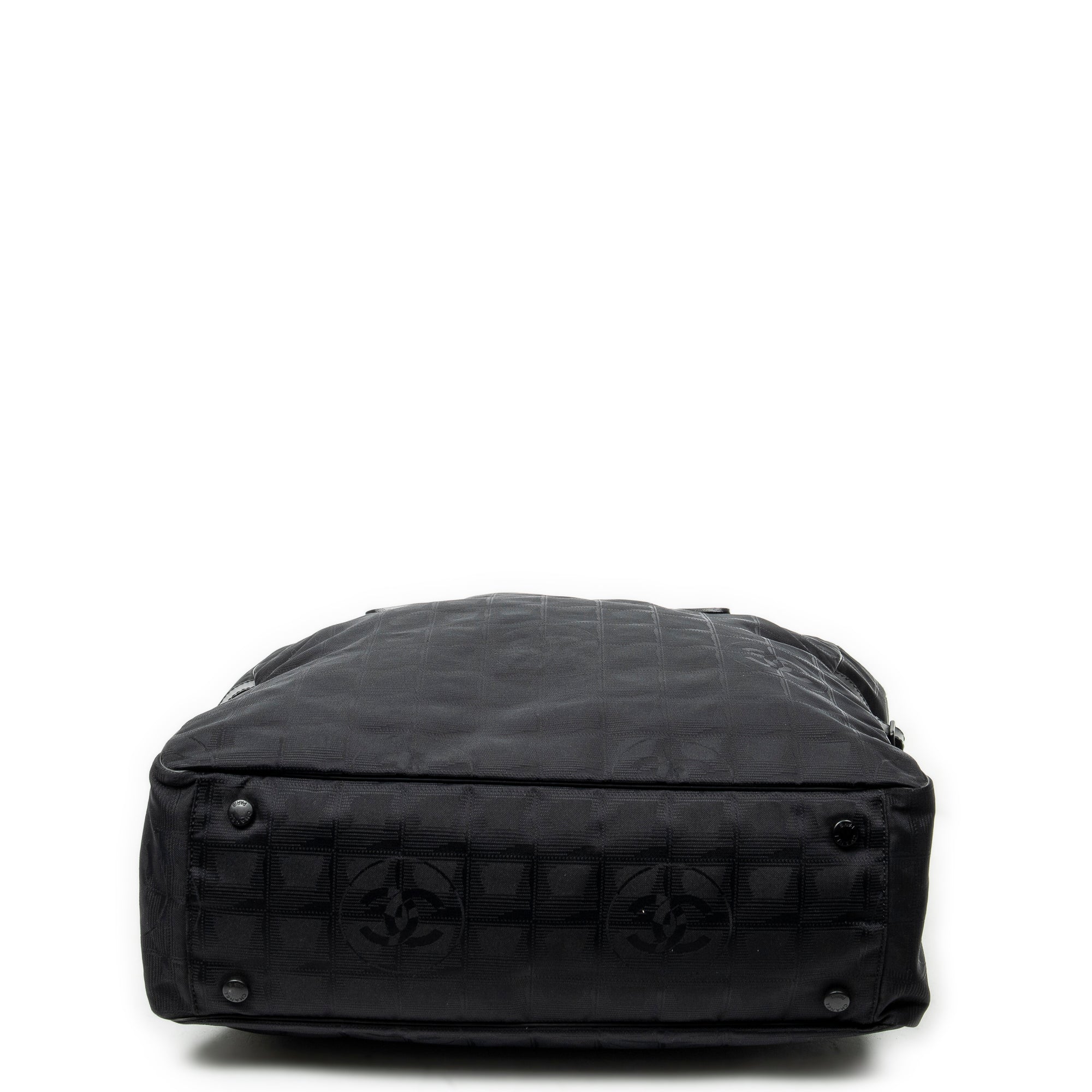 Shoulder Bag Large New Travel Line Tote Black Travel Line Nylon Canvas