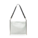 Shoulder Bag Flat Roy Crossbody Light Blue Quilted Calfskin Leather