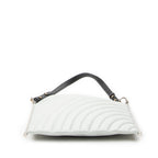 Shoulder Bag Flat Roy Crossbody Light Blue Quilted Calfskin Leather