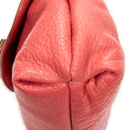 Shoulder Bag Lily Crossbody Pink Grained Calfskin Leather