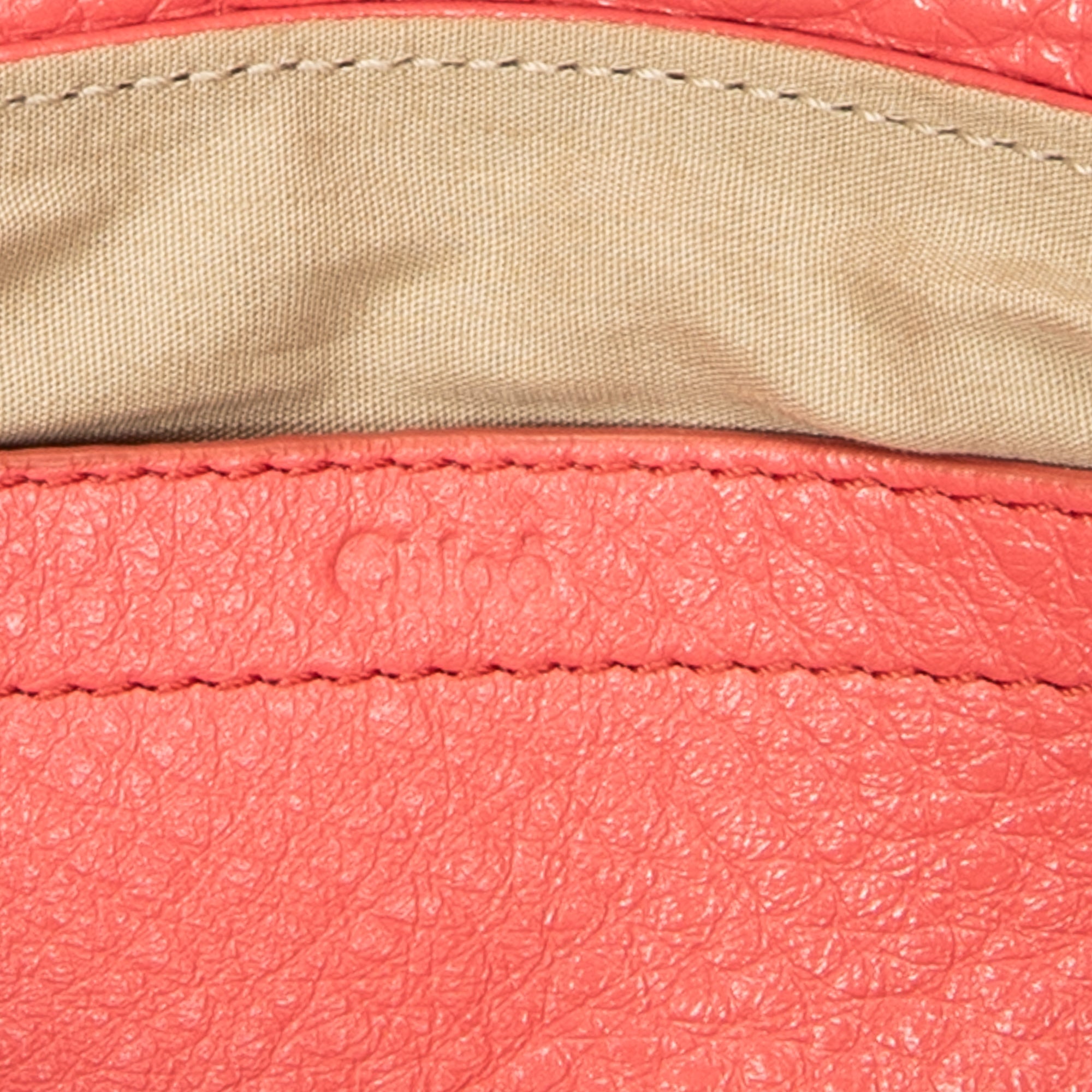 Shoulder Bag Lily Crossbody Pink Grained Calfskin Leather
