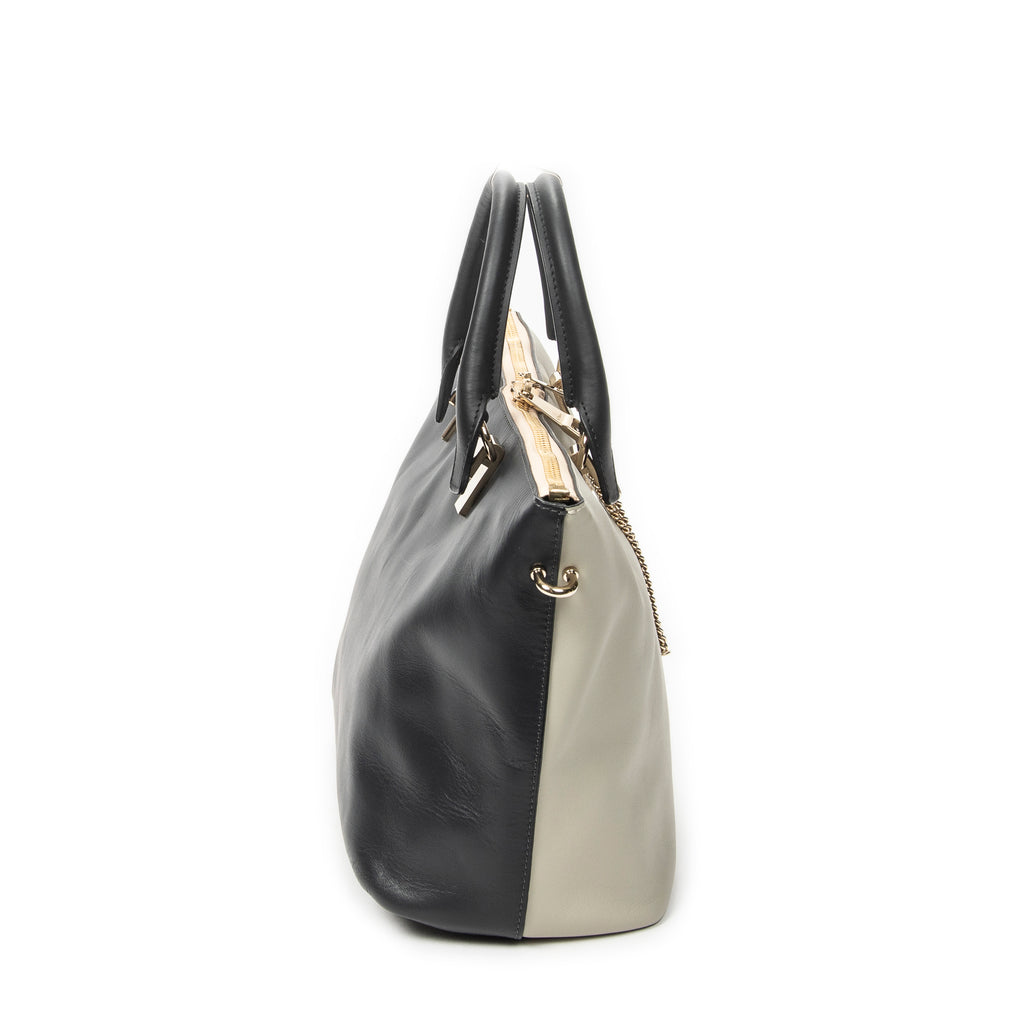 Handbag Medium Baylee Tote Black Smooth Calfskin Leather