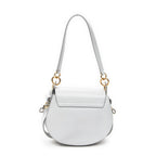 Shoulder Bag Small Tess Light Blue Smooth Calfskin Leather
