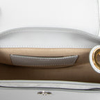Shoulder Bag Small Tess Light Blue Smooth Calfskin Leather