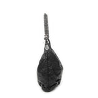 Shoulder Bag Medium Galaxy Chain Hobo Black Lambskin Leather