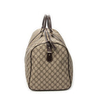 Handbag Medium Duffle Boston Beige Supreme Coated Canvas