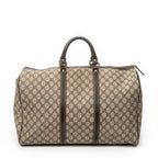 Handbag Medium Duffle Boston Beige Supreme Coated Canvas