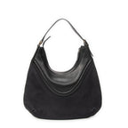 Shoulder Bag Hysteria Crest Hobo Black Canvas