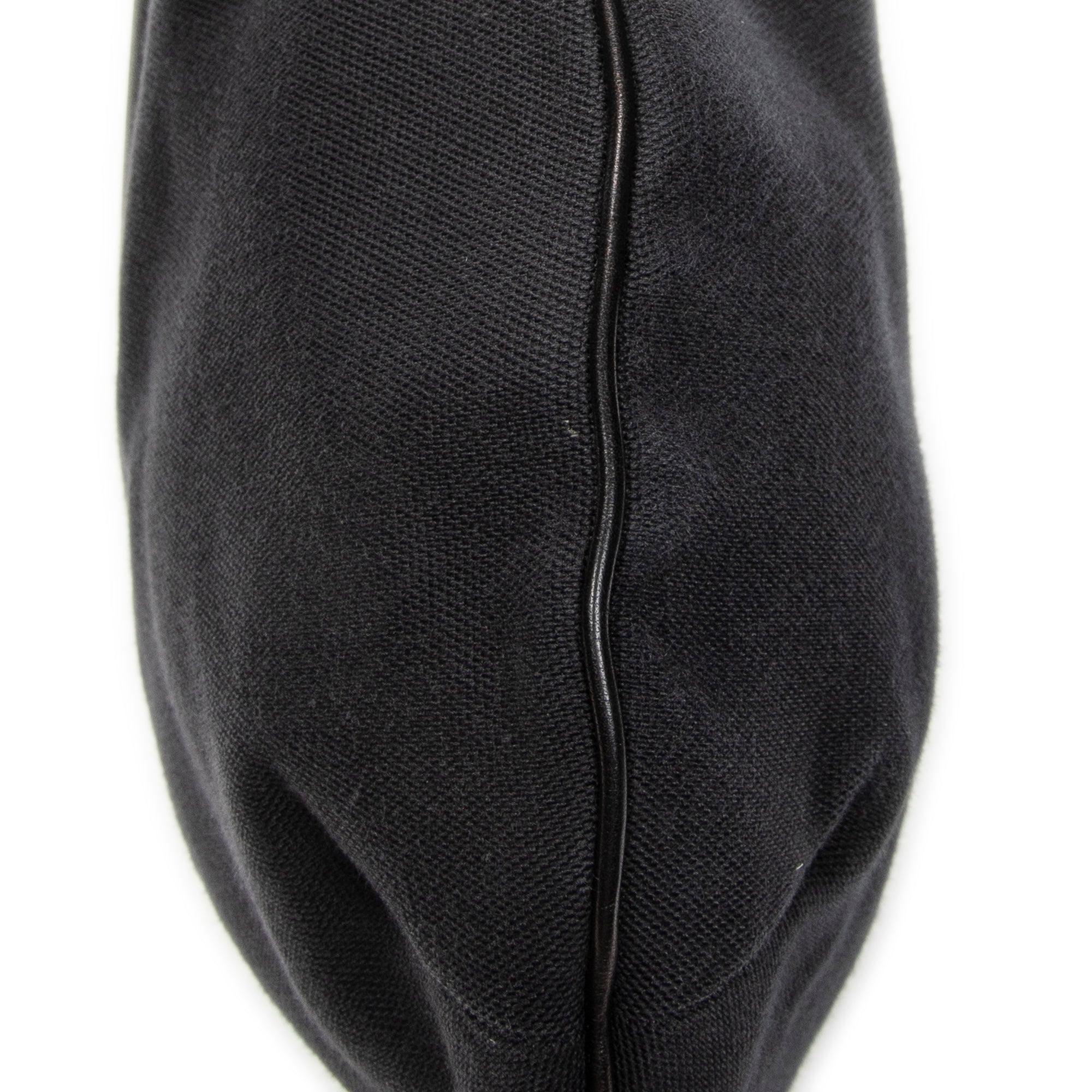 Shoulder Bag Hysteria Crest Hobo Black Canvas