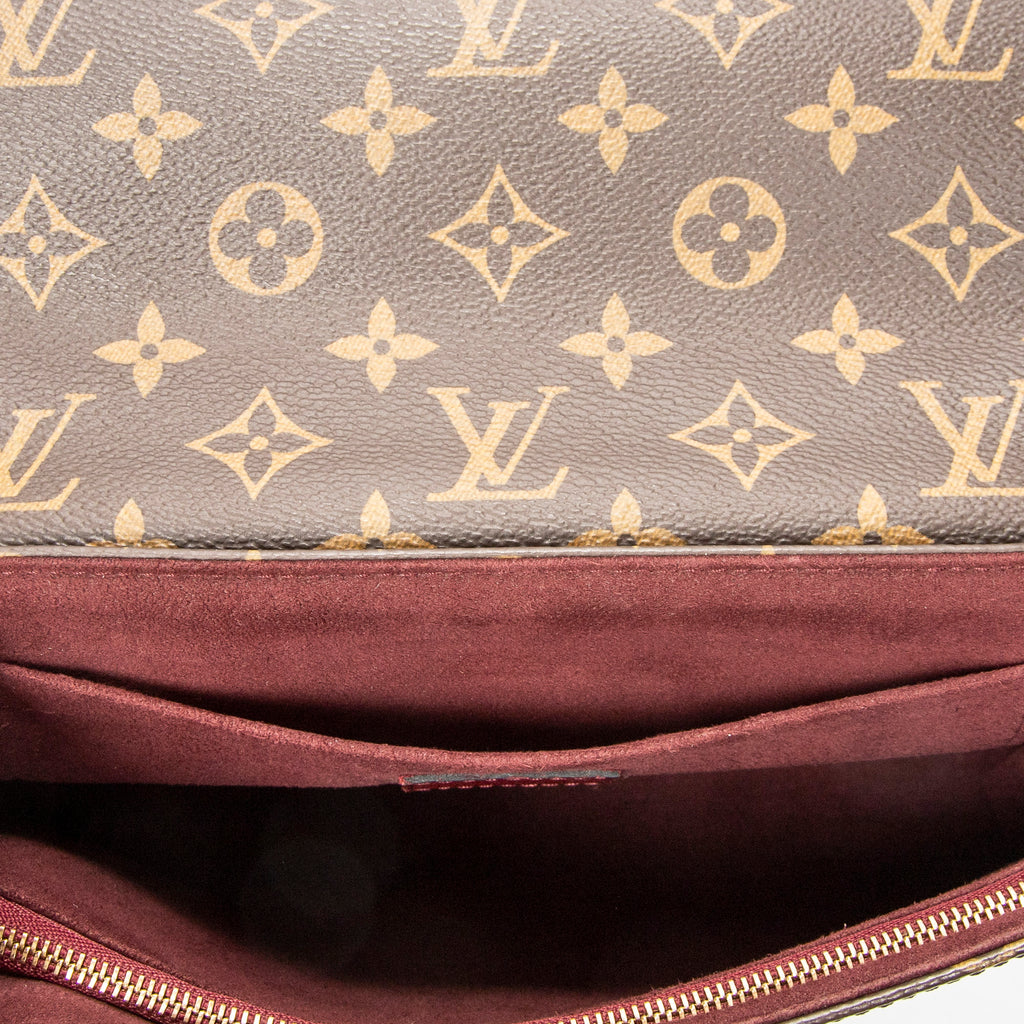 Shoulder Bag Saint Placide Bordeaux Monogram Canvas