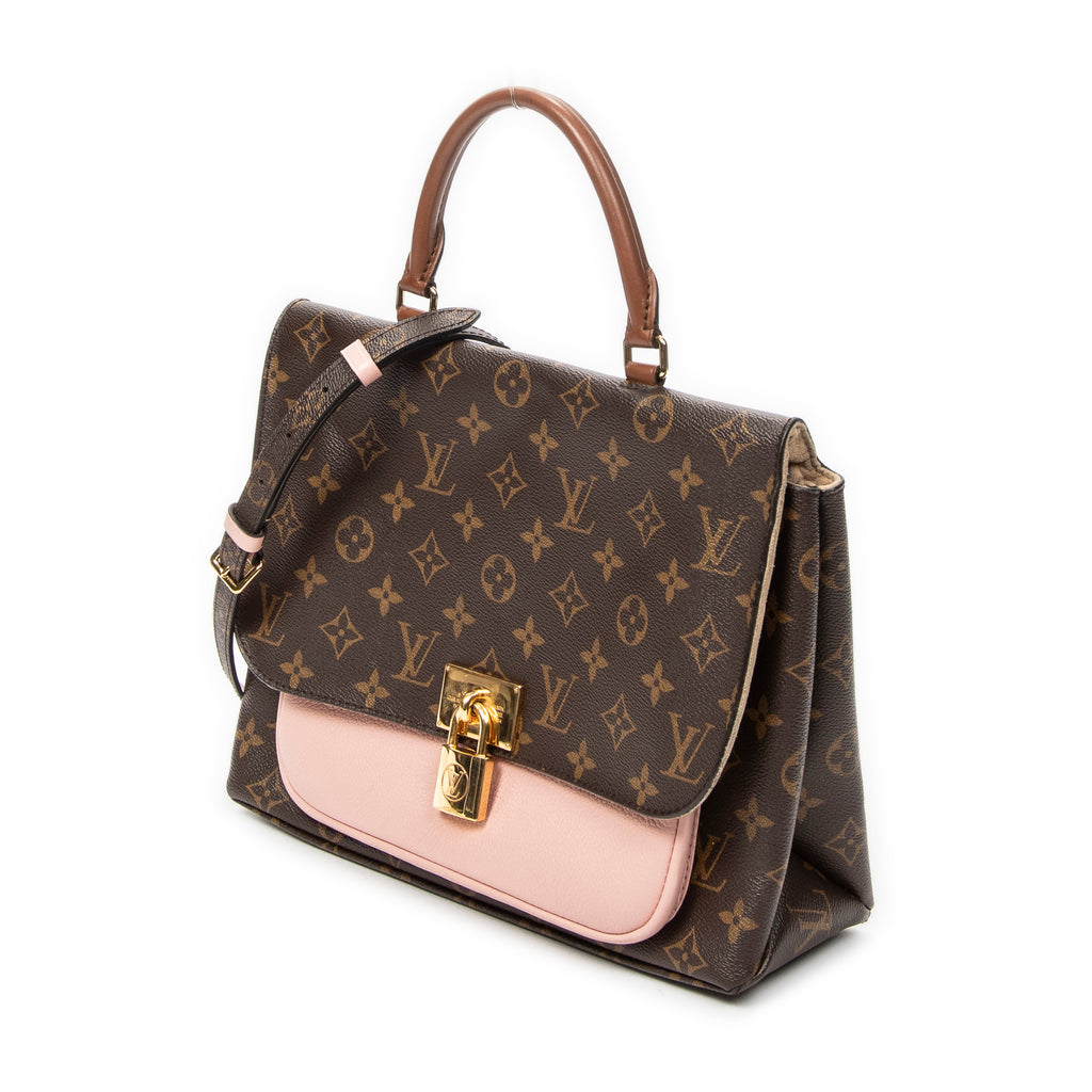 Shoulder Bag Marignan Pink Monogram Canvas