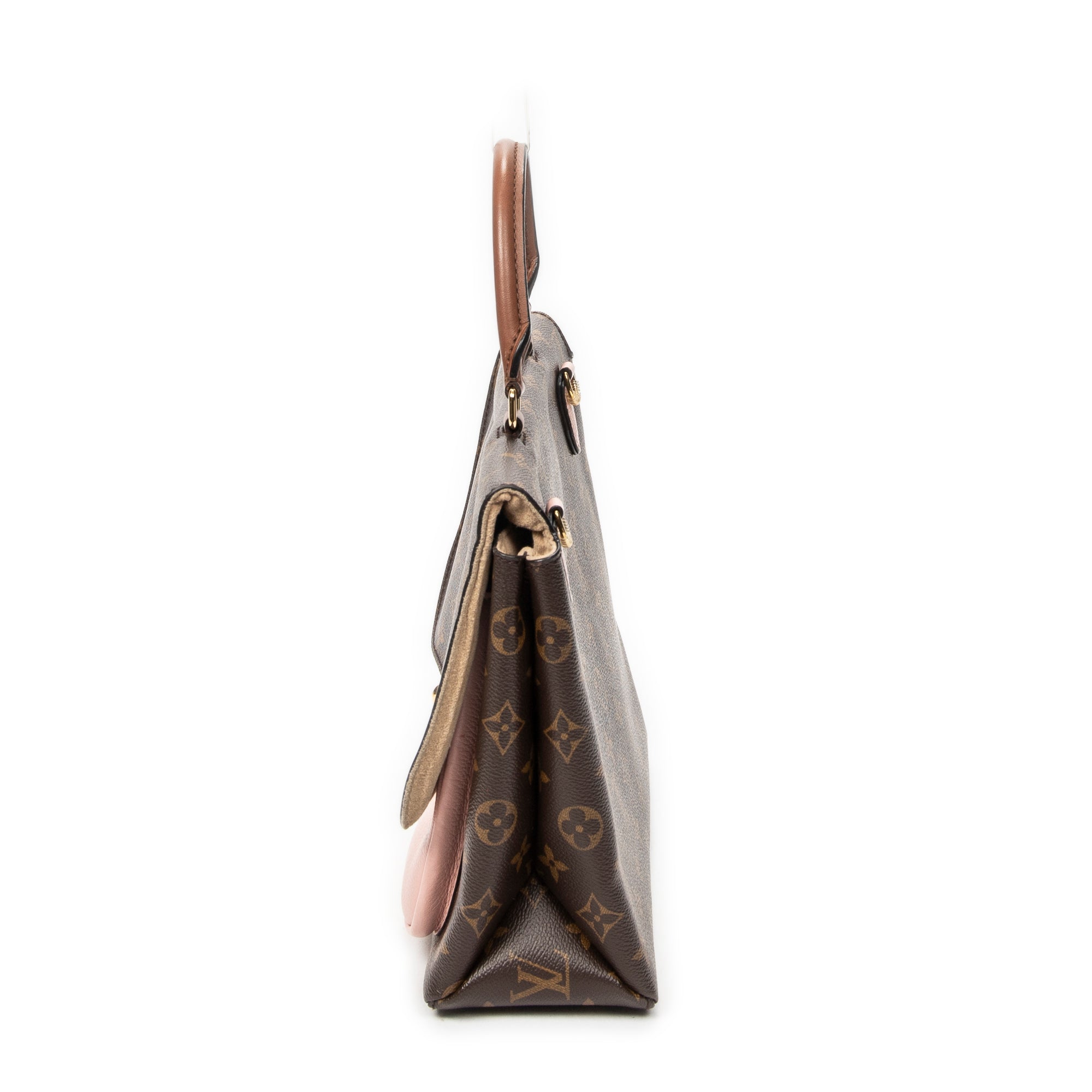 Sac bandoulière Marignan Toile Monogram rose