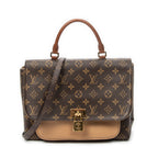 Shoulder Bag Marignan Beige Monogram Canvas