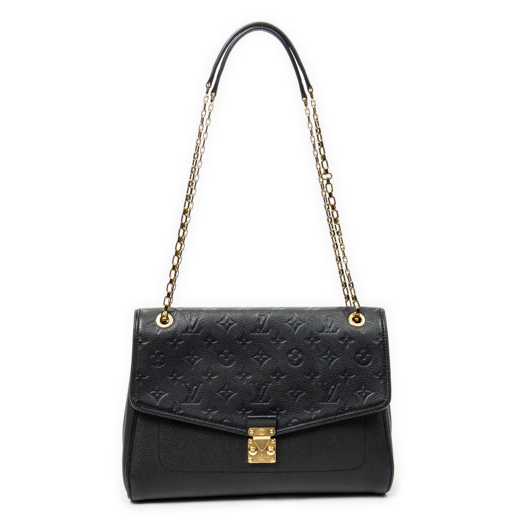 Shoulder Bag Saint Germain MM Black Monogram Empreinte