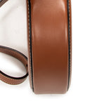 Shoulder Bag Triomphe Oval Crossbody Brown Calfskin Leather