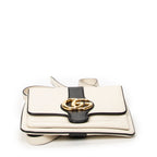 Shoulder Bag Medium Arli Crossbody Ivory Calfskin Leather