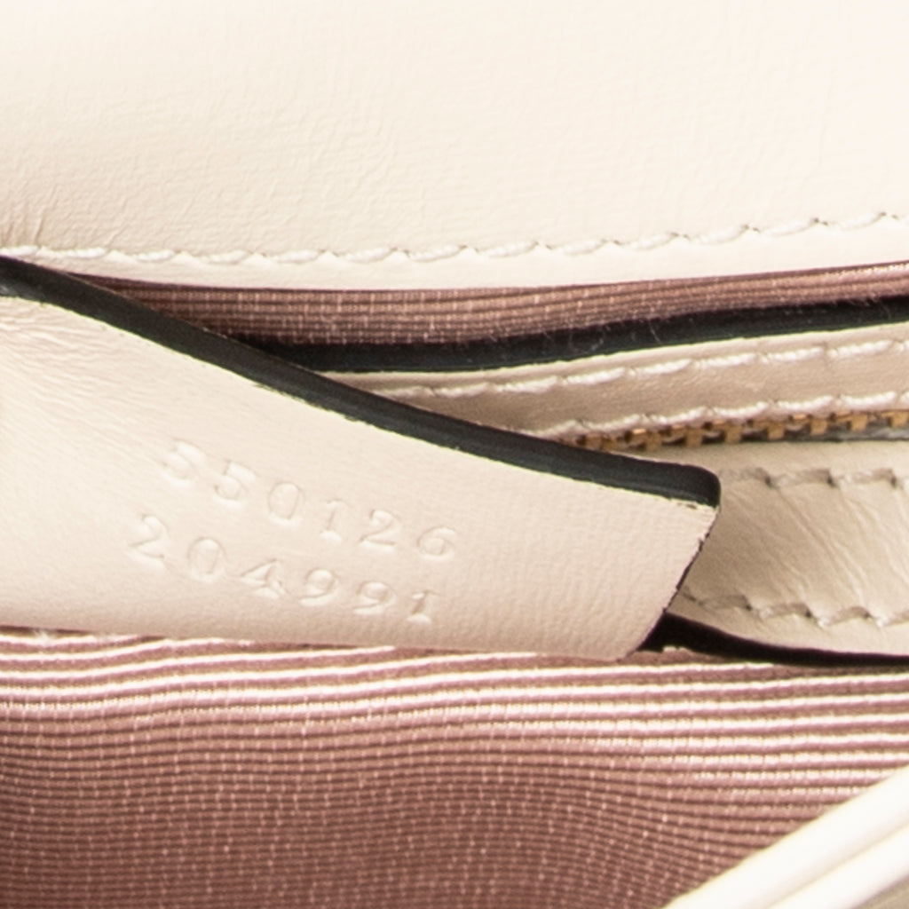 Shoulder Bag Medium Arli Crossbody Ivory Calfskin Leather