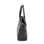 Shoulder Bag Small Convertible Tote Black Saffiano Leather