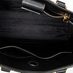 Shoulder Bag Small Convertible Tote Black Saffiano Leather