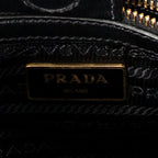 Shoulder Bag Small Convertible Tote Black Saffiano Leather