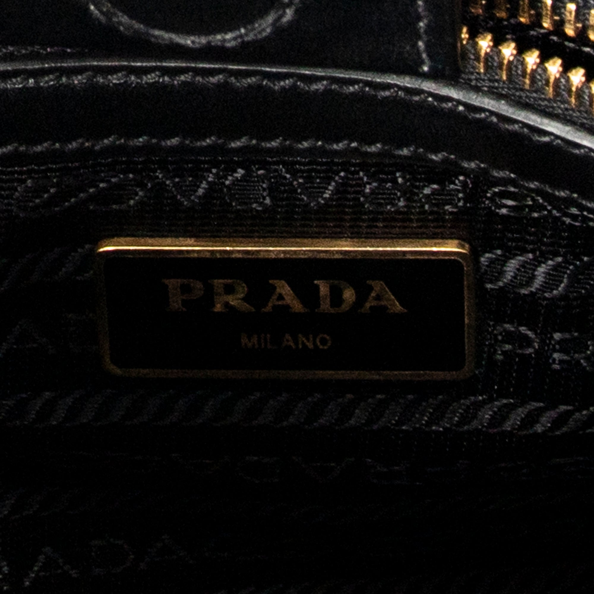 Shoulder Bag Small Convertible Tote Black Saffiano Leather