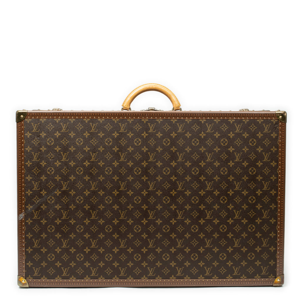 Travel Bag Alzer 75 Brown Monogram Canvas