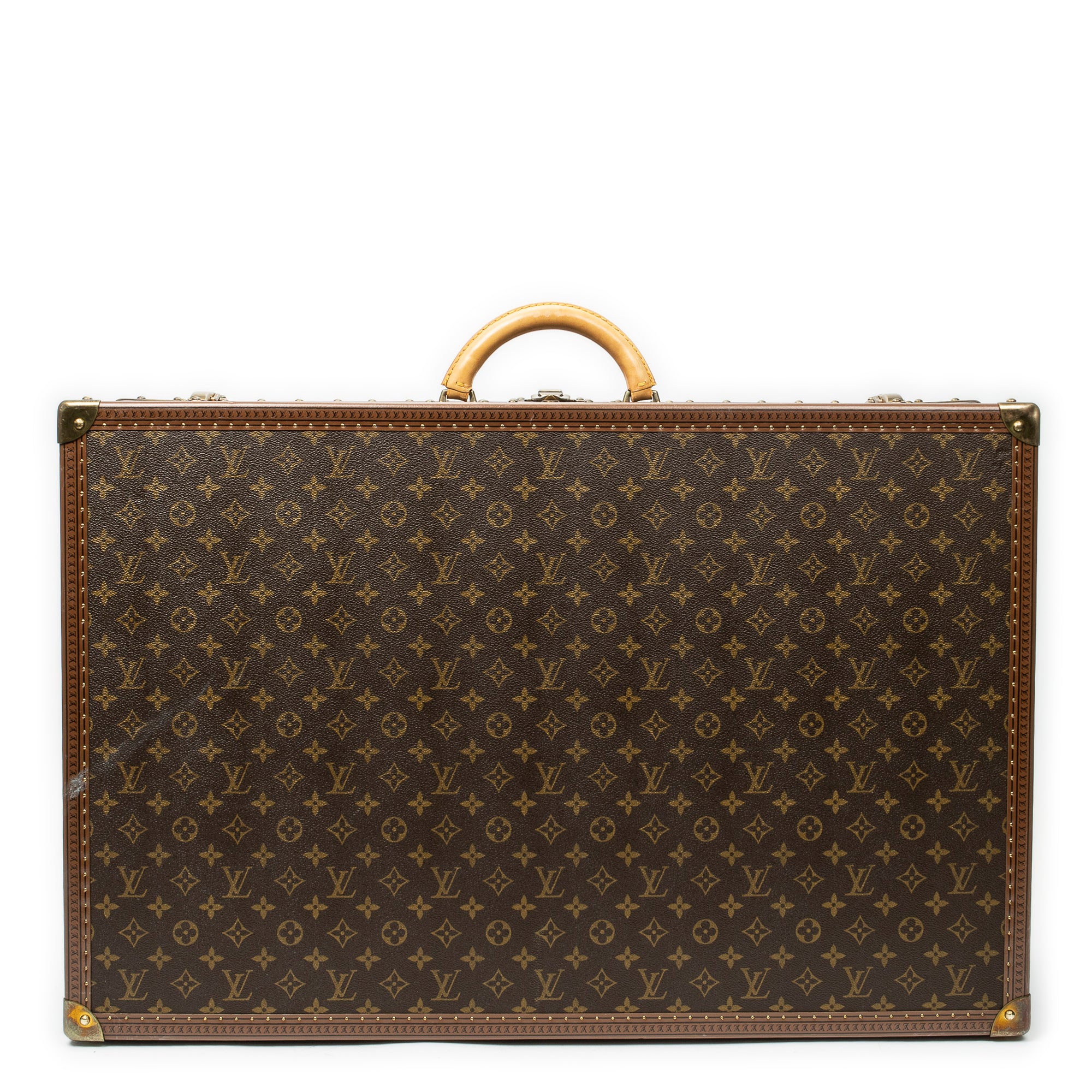 Travel Bag Alzer 75 Brown Monogram Canvas