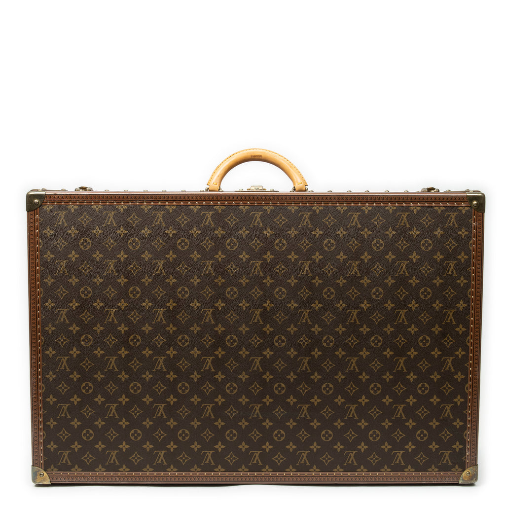 Travel Bag Alzer 75 Brown Monogram Canvas
