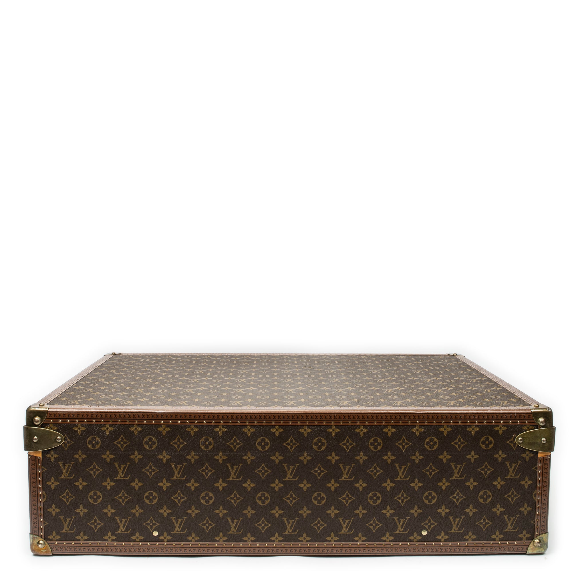 Travel Bag Alzer 75 Brown Monogram Canvas
