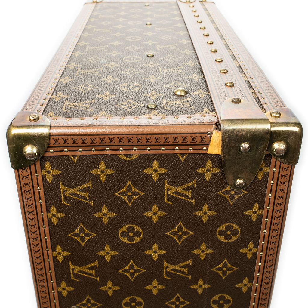 Travel Bag Alzer 75 Brown Monogram Canvas