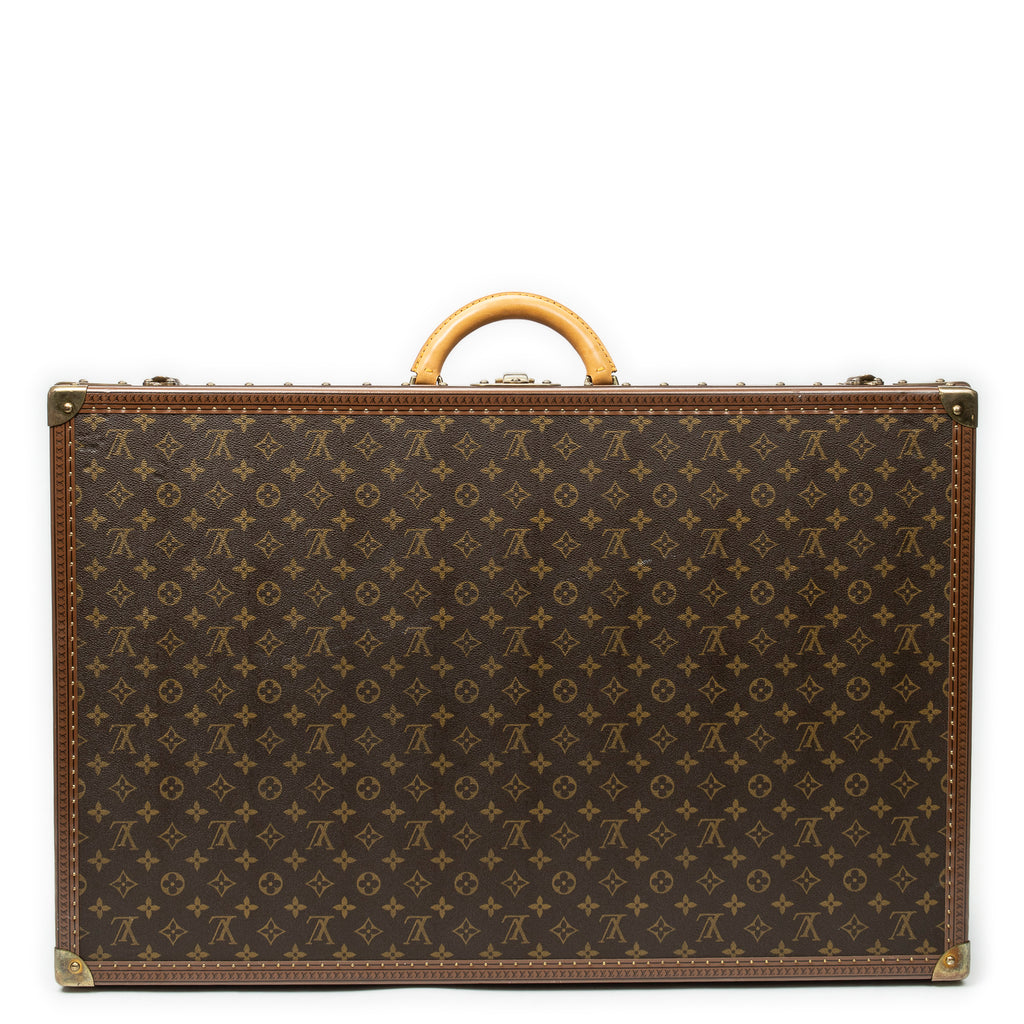Travel Bag Alzer 75 Brown Monogram Canvas