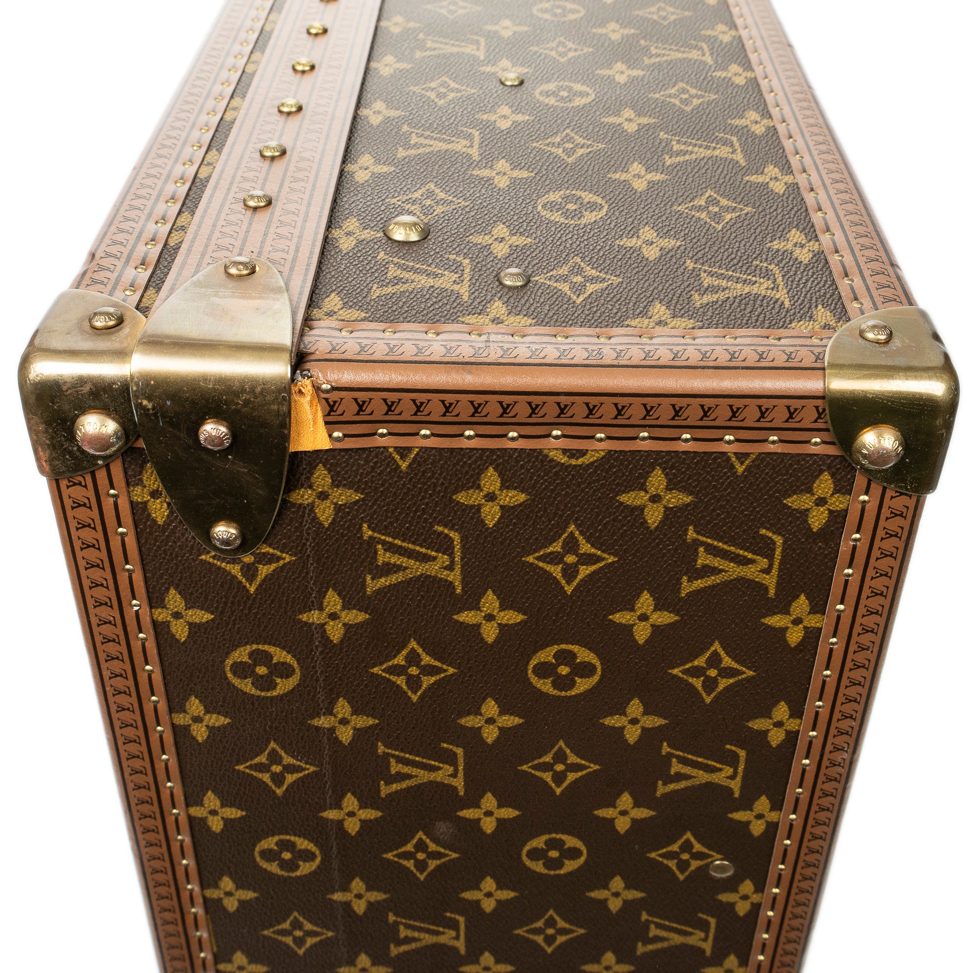 Travel Bag Alzer 75 Brown Monogram Canvas