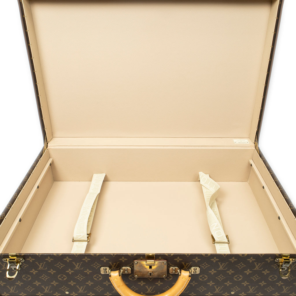 Travel Bag Alzer 75 Brown Monogram Canvas