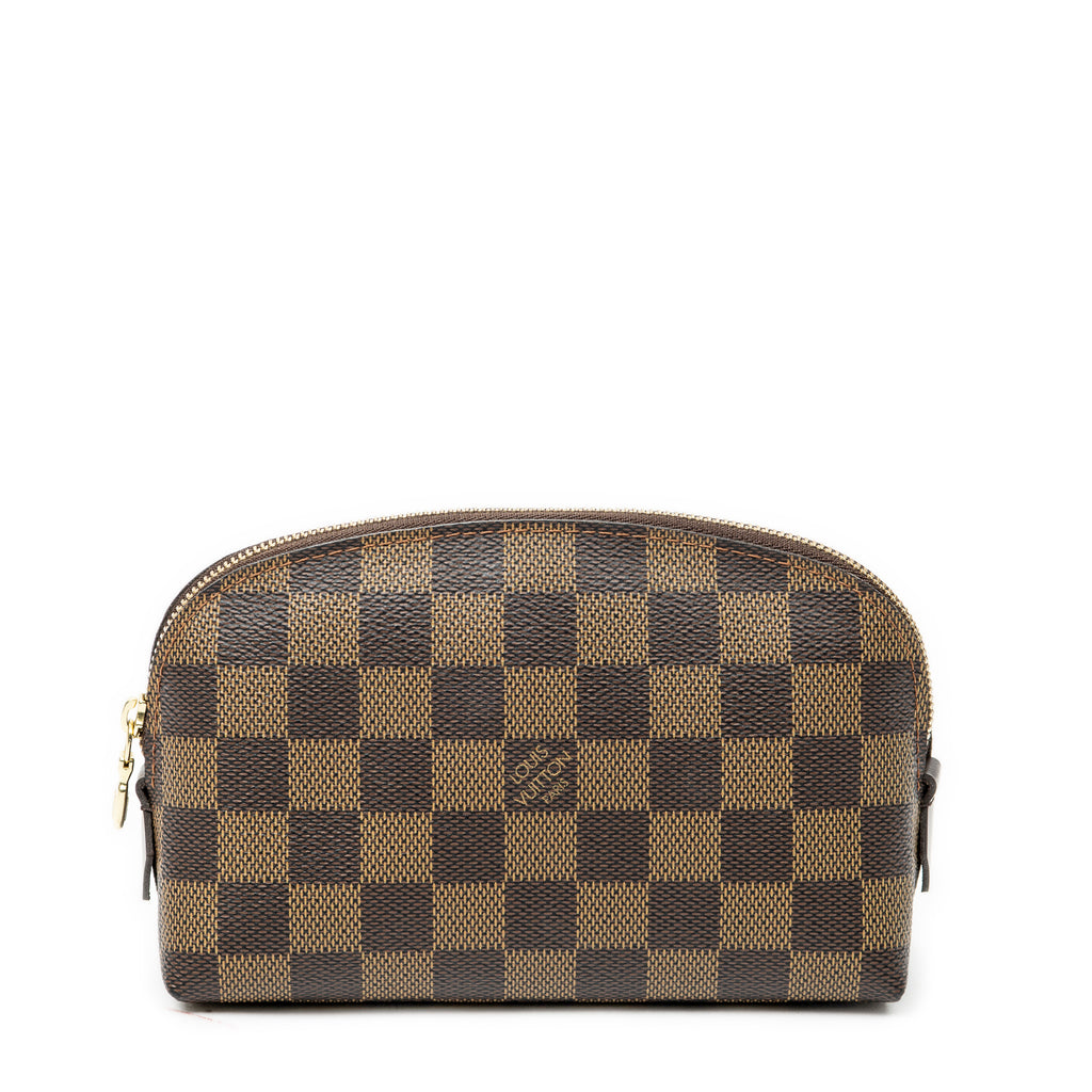 Pouch Cosmetic Pouch Brown Damier Ebene