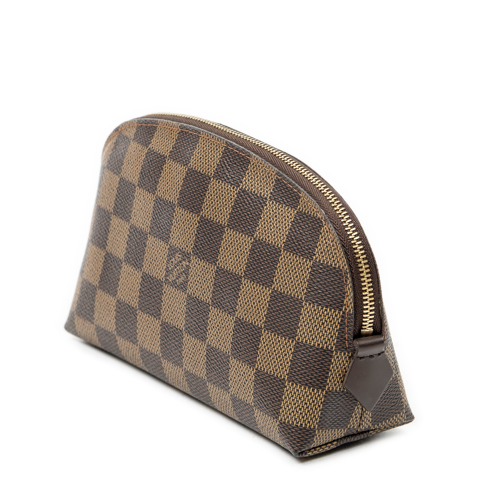 Pouch Cosmetic Pouch Brown Damier Ebene