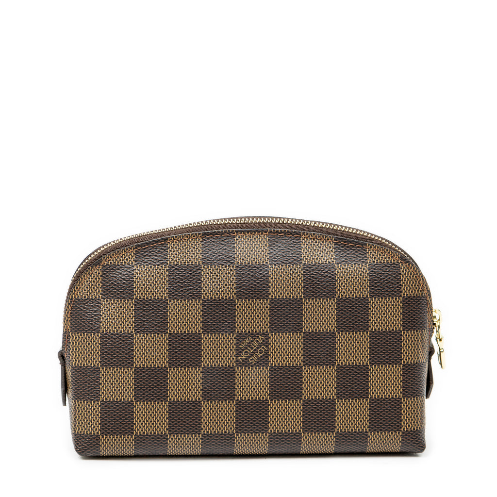 Pouch Cosmetic Pouch Brown Damier Ebene