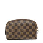 Pouch Cosmetic Pouch Brown Damier Ebene