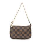 Pouch Mini Pochette Accessoires Brown Damier Ebene