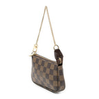 Pouch Mini Pochette Accessoires Brown Damier Ebene