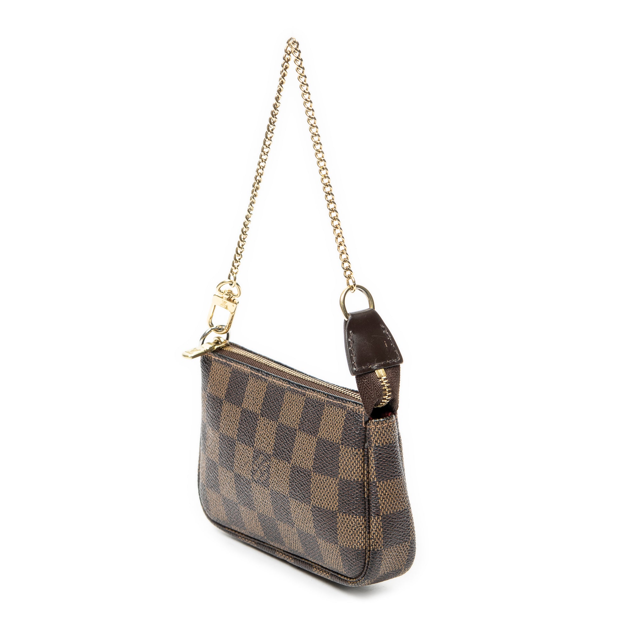 Pouch Mini Pochette Accessoires Brown Damier Ebene