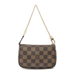 Pouch Mini Pochette Accessoires Brown Damier Ebene
