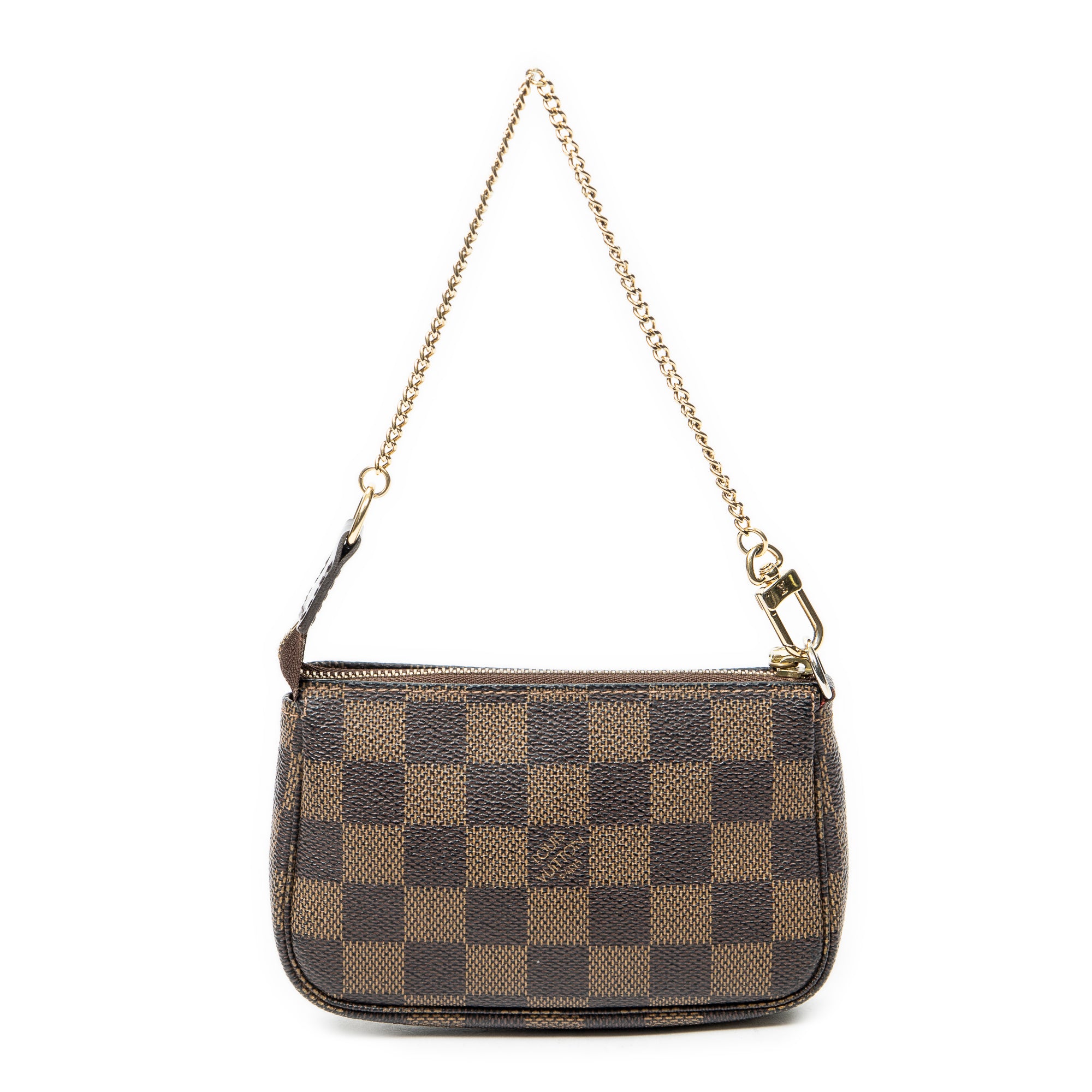 Pouch Mini Pochette Accessoires Brown Damier Ebene