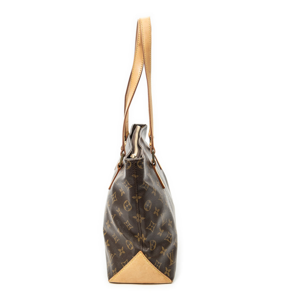 Shoulder Bag Cabas Piano Brown Monogram Canvas