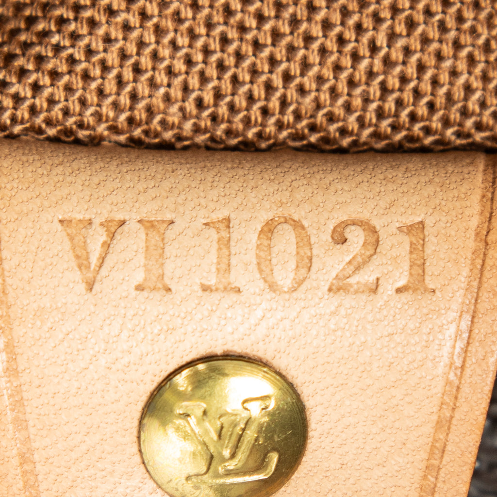Shoulder Bag Cabas Piano Brown Monogram Canvas