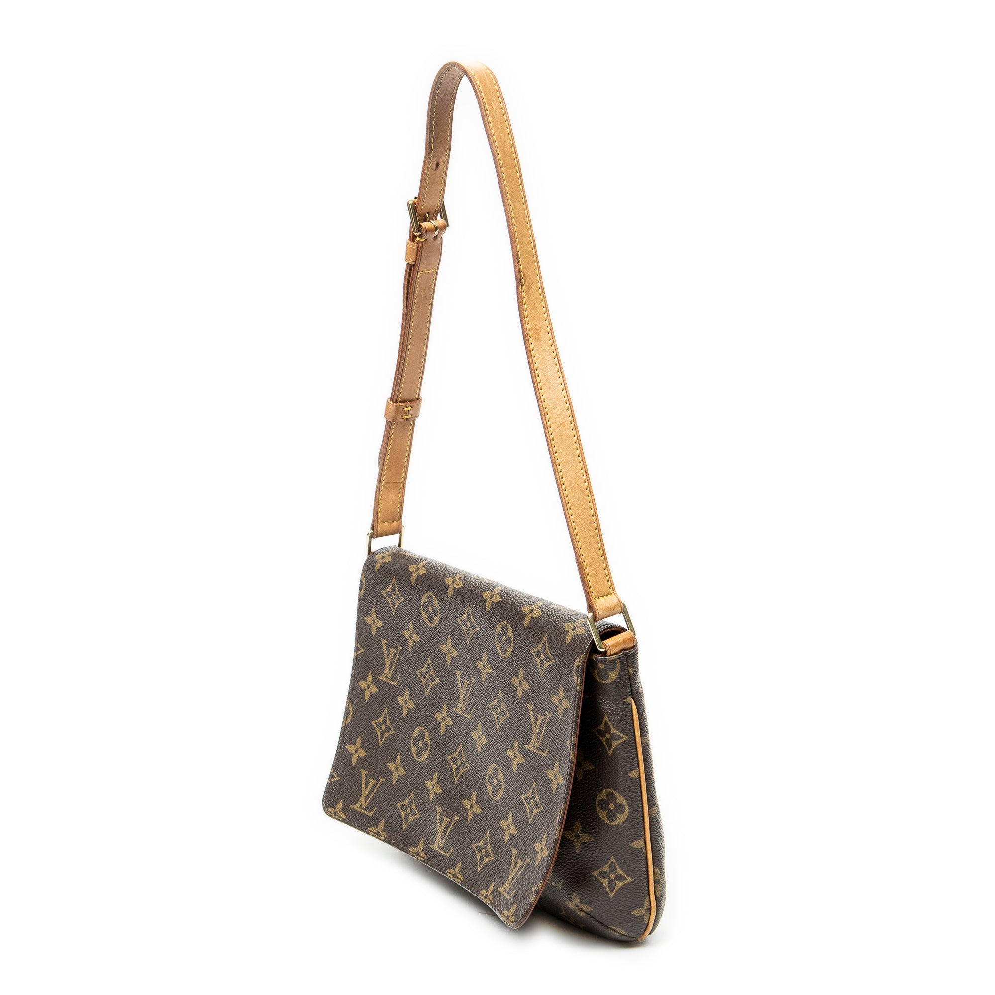 Sac Bandoulière Musette Tango Monogram Marron