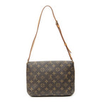 Sac Bandoulière Musette Tango Monogram Marron