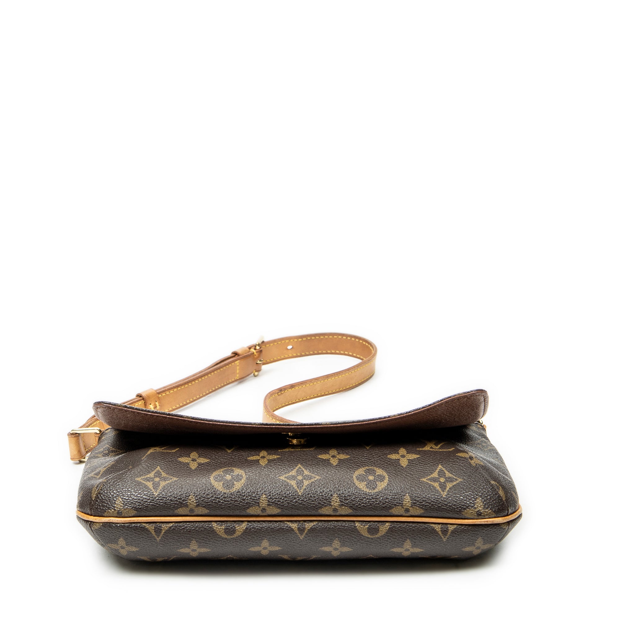 Sac Bandoulière Musette Tango Monogram Marron