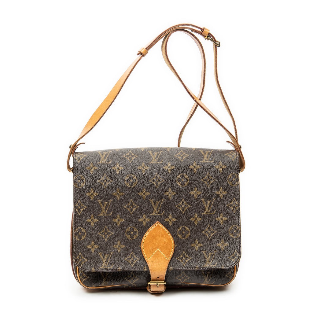 Shoulder Bag Cartouchiere GM Brown Monogram Canvas